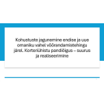 Veebiloeng "Kohustuste jagunemine endise ja uue omaniku vahel võõrandamistehingu järel. Korteriühistu pandiõigus – suurus ja realiseerimine"